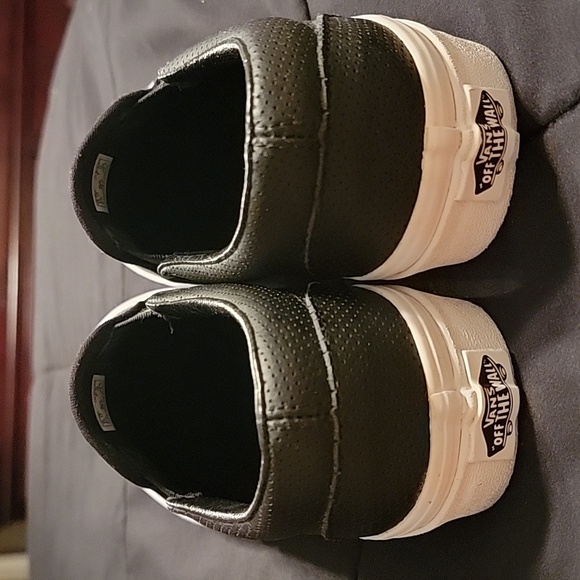 Vans Perforated Leather Slip-On Shoe - Picture 4 of 8